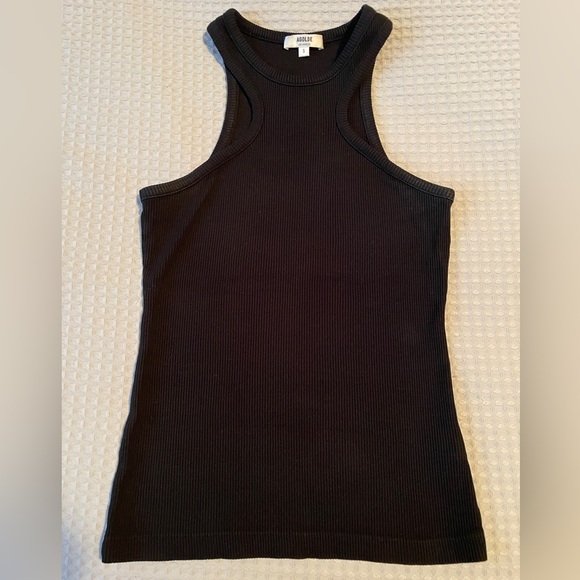 AGOLDE
Black Bea Cutaway Tank Top - Picture 2 of 4